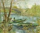 Fisherman and Boats from the Pont de Clichy