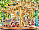 Merry-Go-Round In Cannes, France