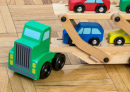 Toy Truck Carrying Toy Cars